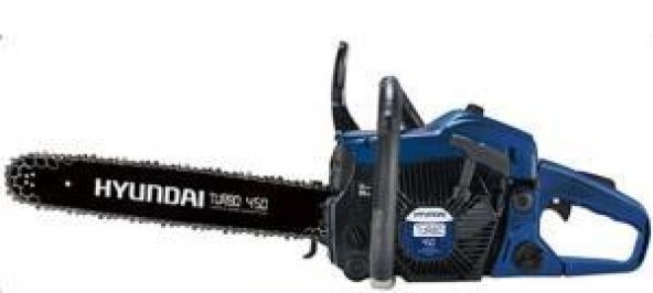 Hyundai Turbo 450 Benzinli Testere 2,0 hp Ağaç Kesme Motoru - 4