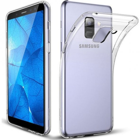 Samsung Galaxy A6 (A600) Kılıf Soft Silikon Şeffaf Arka Kapak
