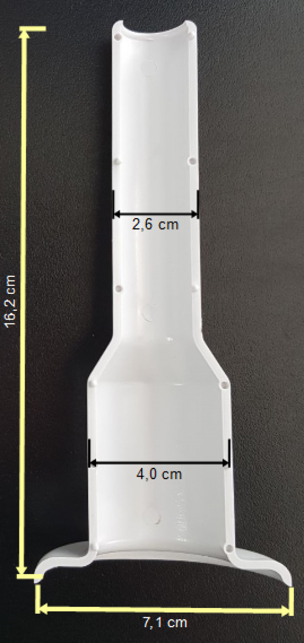 Radyatör / Petek Pex Boru Gizleme Aparatı - Beyaz - 2