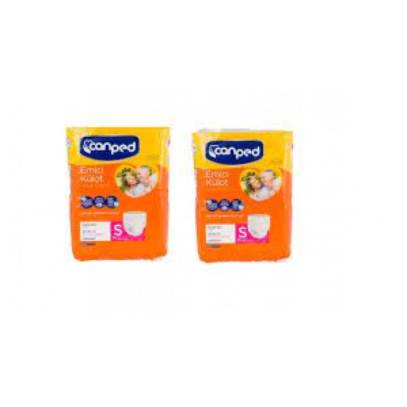 Canped Emici Külot Hasta Bezi Küçük Boy S 30'lu x 2 60 Adet - 1