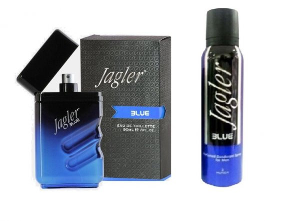 Jagler Blue Set EDT 90ml + Deodorant 150 ml Erkek Parfüm