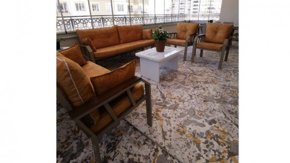 Holiday Bahçe Mobilyası (Salon, Balkon, Cafe, Ofis) 3+1+1+Masa