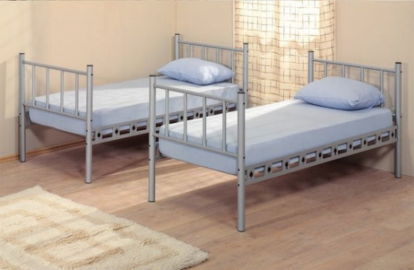 Royal Tek Kişilik Metal Ranza 90*190 cm - 3
