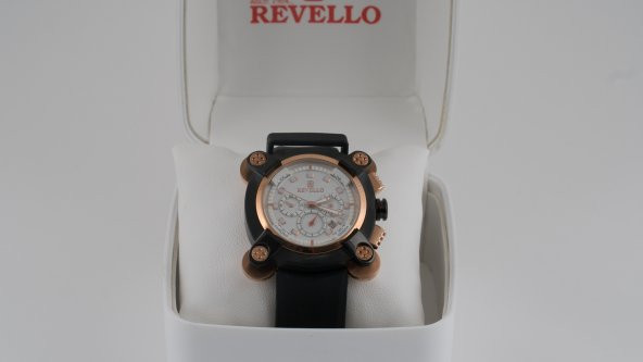 REVELLO ÇELİK ERKEK KOL SAATİ - 1