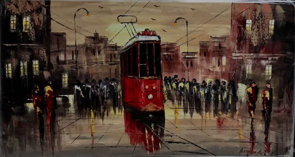 Art&Sanat Galeria Orijinal 70*130cm Yağlı Boya Tablo