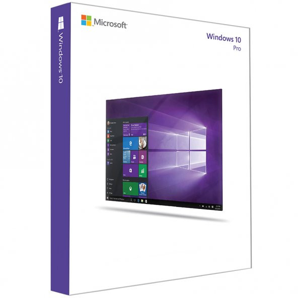 Microsoft Windows 10 Pro Türkçe 64 Bit Oem Dvd+Lisans FQC-08977