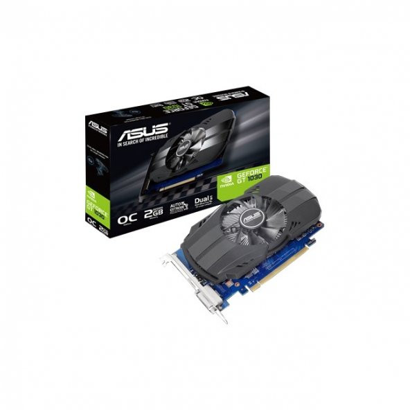 ASUS Phoenix GeForce GTX 1030 OC 2GB GDDR5 64BIT DVI HDMI EKRAN KARTI