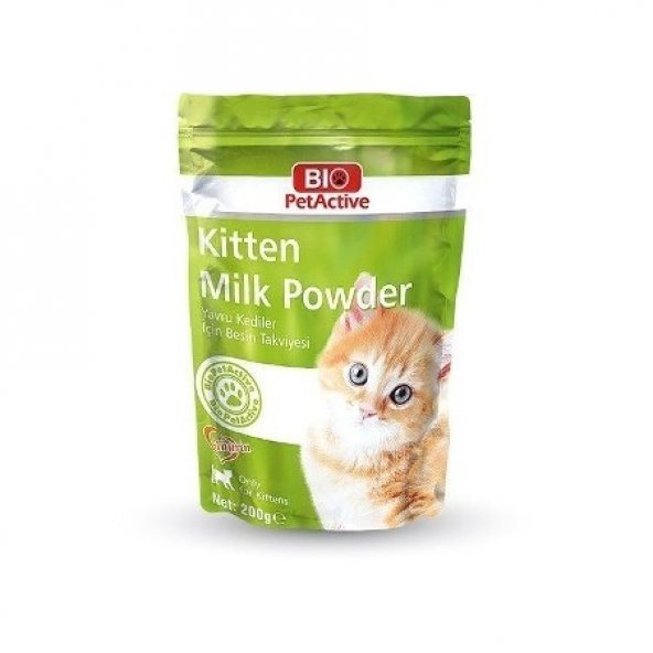 Bio Petactive Kitten Milk Powder 200 Gr. (kedi Süt Tozu)