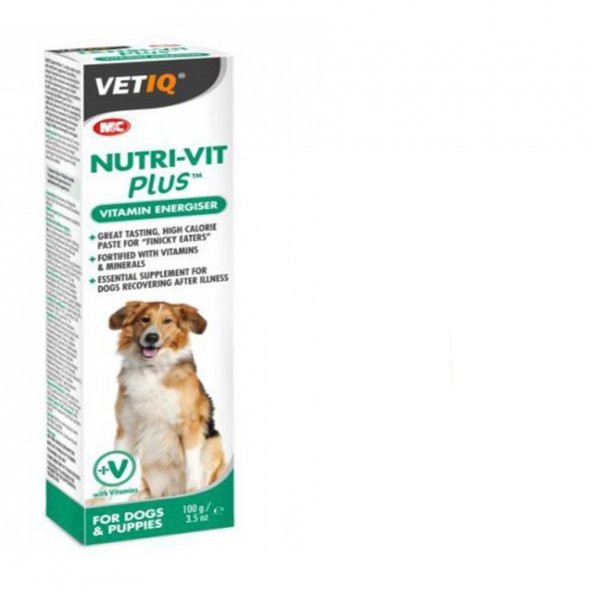 Vetiq Nutri-Vit Plus Köpek Vitamini Macun 100 Gr