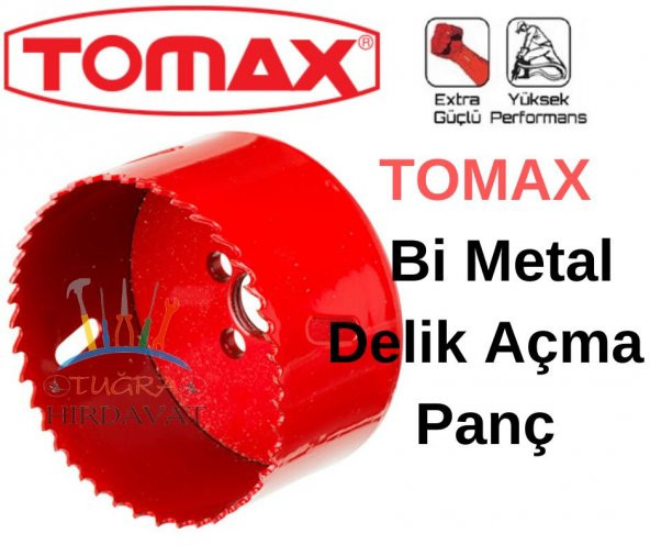 Tomax Hss Bi Metal Panç 35 mm Delik Açma Pancı Testeresi
