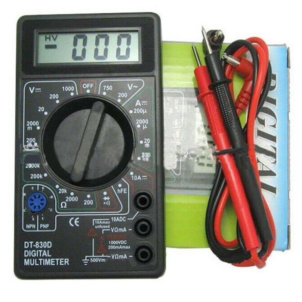 Wellhise Dt-830D Multimetre Dijital Ölçü Aleti - 7