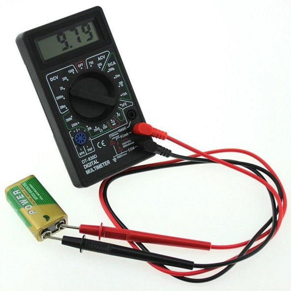 Wellhise Dt-830D Multimetre Dijital Ölçü Aleti - 10