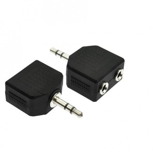 Wellhise 1X2 - 3.5mm Stereo Jak Çoğaltıcı (Kulaklık Giriş Çoğaltıcı)