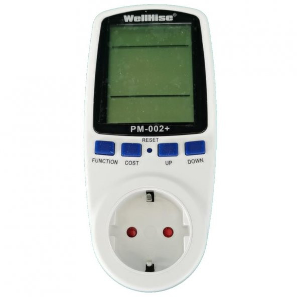 WellHise PM002+ Wattmetre 16A 3680W