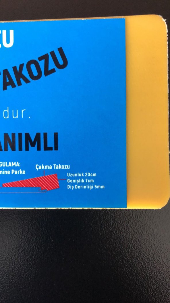 LAMİNE PARKE TAKOZU UYGUN FİYAT GARANTİLİ ÜRÜN 7x20 BÜYÜK BOY - 5
