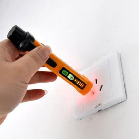 WellHise Temassız AC Kontrol Kalemi Temassız Voltaj Test Kalemi - 5