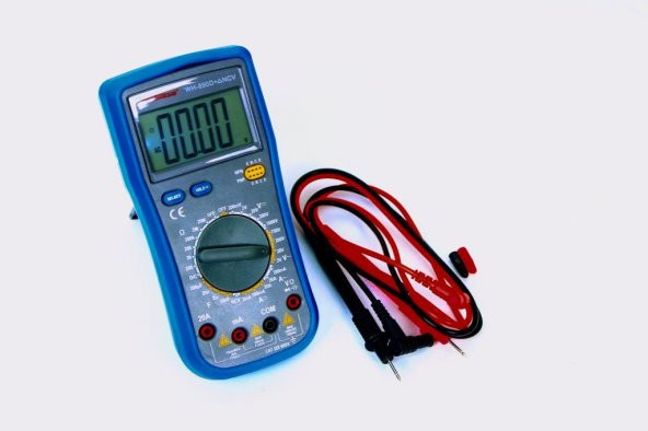 Wellhise Wh 890D+ Ncv Işıklı Dijital Multimetre Ölçü Aleti - 2