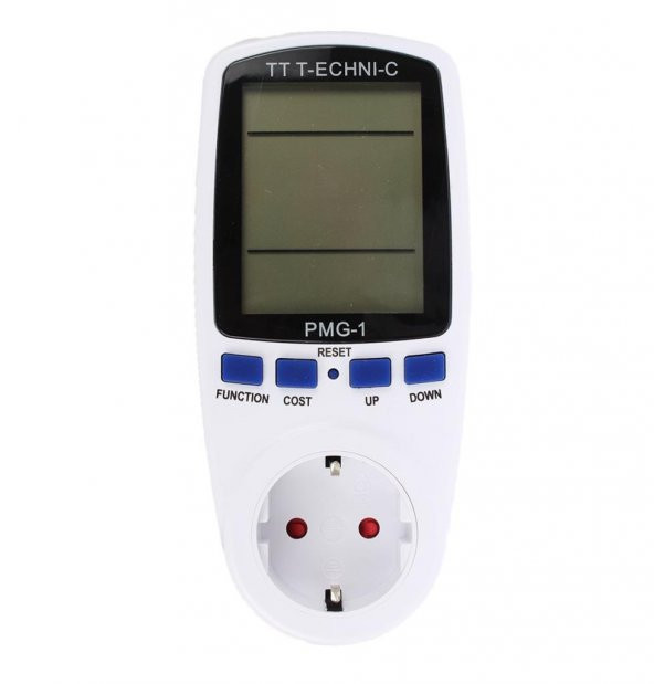 Wattmetre Priz Tipi 16A 3680W Enerji Sarfiyat Ölçer - 4