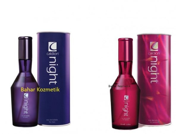 Caldion Night Edt 100 Ml Erkek + Edt 100 Ml Kadın Parfüm