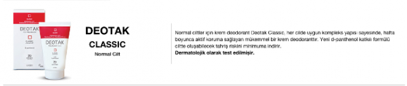 Deotak Ter Önleyici Krem & Roll On 35 ml. 2 Adet İstediğini Seç - 2