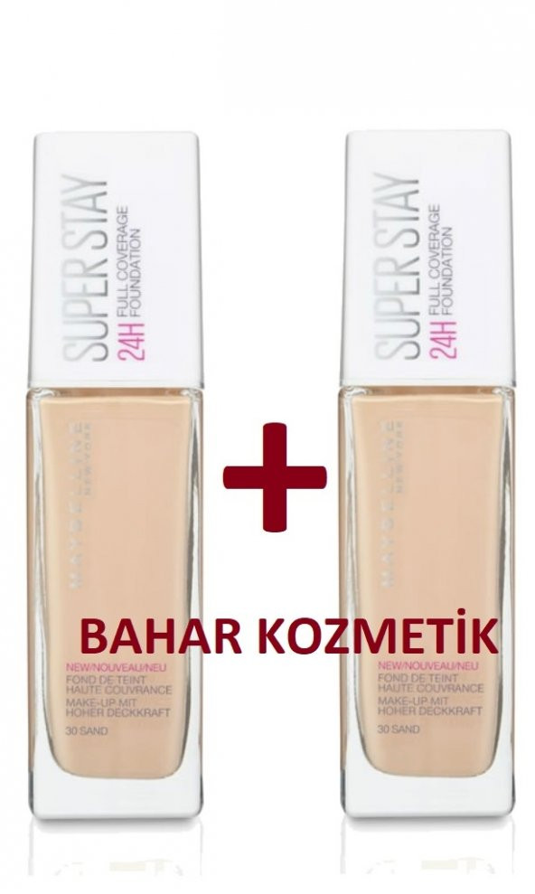 Maybelline Superstay 24 Hr Photofix Foundation 30 Sand 2 Adet
