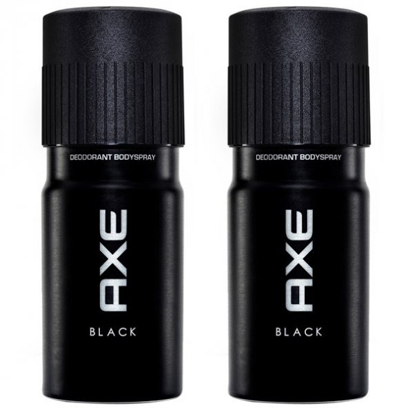 Axe Deodorant Black 150Ml Erkek Deodorant 2 ADET
