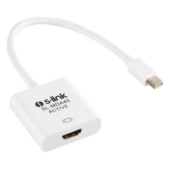 S-link SL-MDA45 Mini Display to HDMI Active Kablo