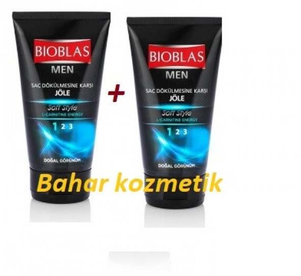 Bioblas Men Soft Style Jöle 150 Ml - Doğal Görünüm 2 Adet