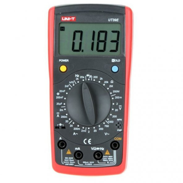 Unı-T Ut 39E Dijital Multimetre Ut39e