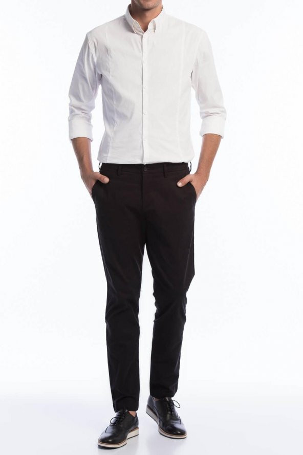 DOCKERS ERKEK KETEN PANTOLON TAPERED FİT 72681-0002-0003 - 3