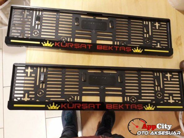 Kişiye Özel Plakalık, İsimli Plakalık, Takmatik Pleksi Plakalık - 5