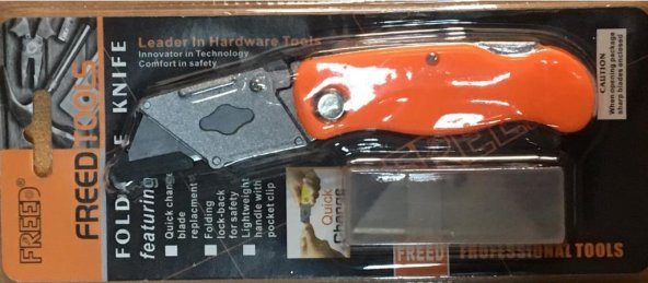 Katlanır Maket Bıçağı Falçata Halı Bıçağı 5 Bıçaklı Çok Amaçlı