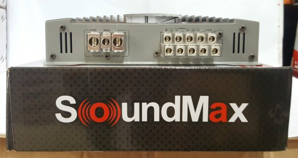 SOUNDMAX SX-PW5500.5 5500W 5 KANAL PROFESYONEL OTO AMFİ - 4