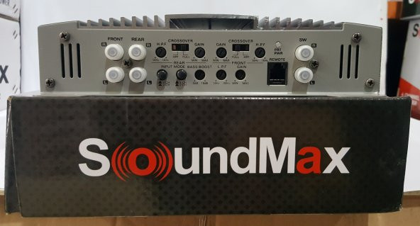 SOUNDMAX SX-PW5500.5 5500W 5 KANAL PROFESYONEL OTO AMFİ - 5