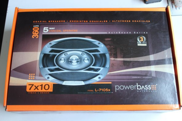 POWERBASS 7X10 OVAL HOPARLÖR - 1