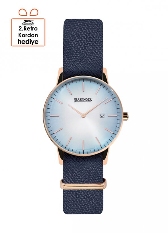 Slazenger Retro SL.09.1969.3.03 Takvimli Kadın Kol Saati