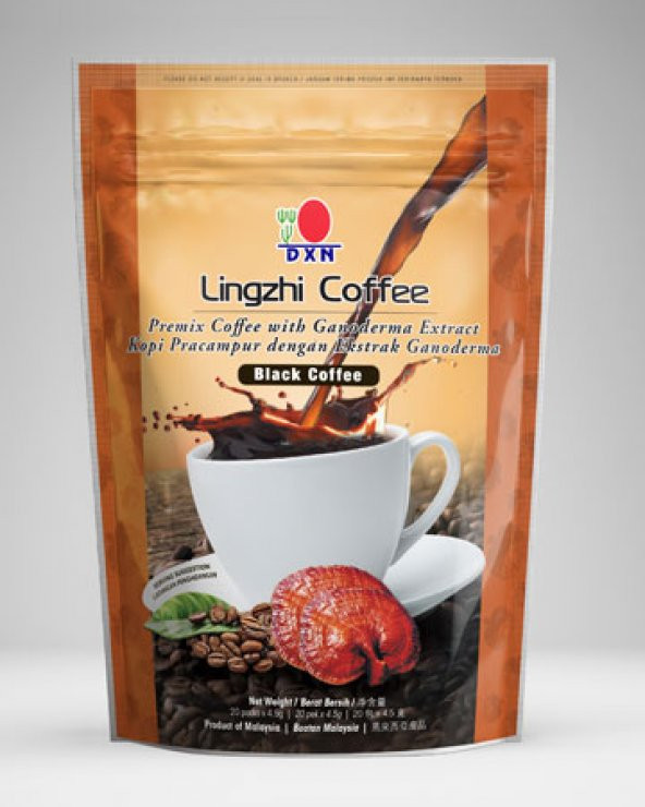 DXN Lingzhi Black Coffee Ganodermalı siyah kahve