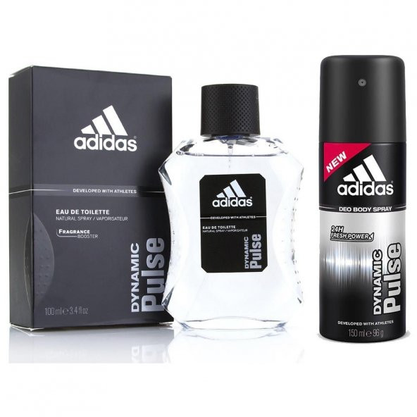Adidas Dynamic Pulse Set 100 ml Edt + 150m ml Deodorant Erkek