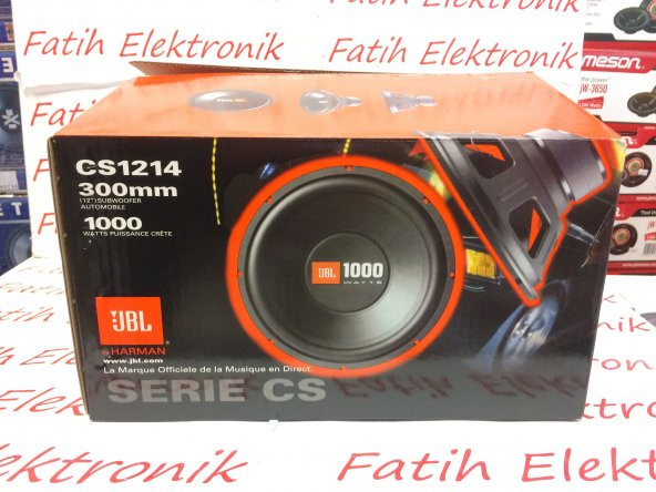 JBL CS1214 1000 WATT 30 CM ÖZEL MDF KABİNLİ SUBWOOFER BASS - 2