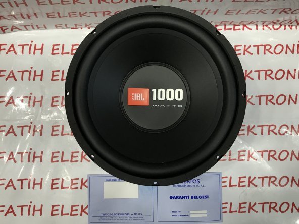 JBL CS1214 1000 WATT 30 CM ÖZEL MDF KABİNLİ SUBWOOFER BASS - 3