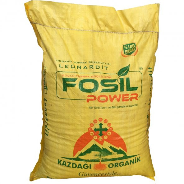 Fosil Power Organik Gübre Leonardit Ph 2-4 25 KG