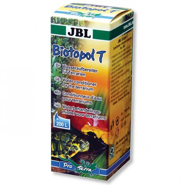 Jbl Biotopol T 50 ML Teraryum Su Düzenleyici