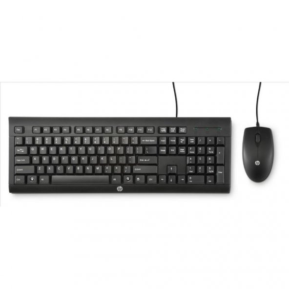 HP C2500 Kablolu Klavye ve Mouse Seti H3C53AA