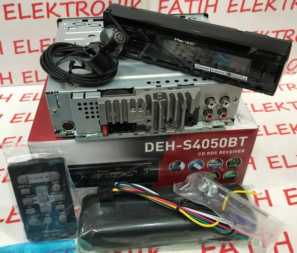 PIONEER DEH-S4050BT CD ÇALAR BLUETOOTH USB AUX UYUMLU OTO TEYP - 6