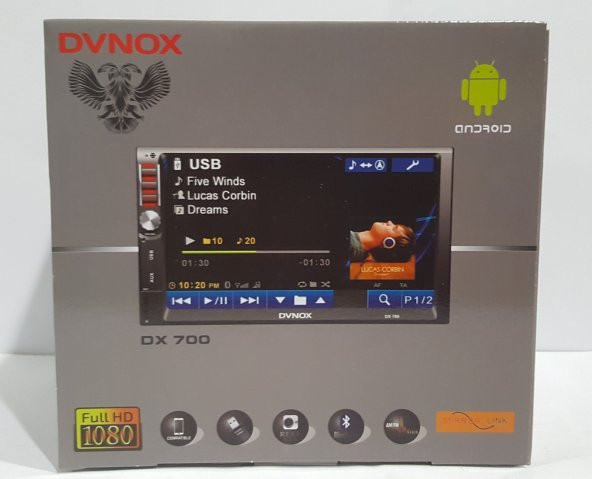 DVNOX DX-700 7 İNÇ FULL HD GÖRÜNTÜLÜ TÜM ARAÇLARA UYUMLU UNİVERSAL OTO DOUBLE