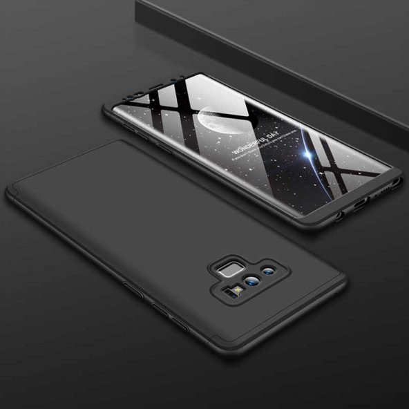 Samsung Galaxy Note 9 Kılıf Ays Kapak-Siyah
