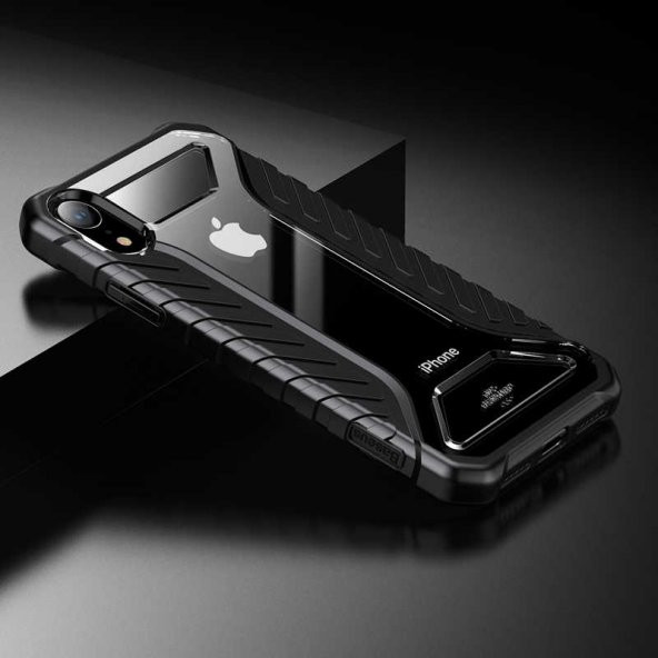 Baseus Michelin Case Apple iPhone XR 6.1 Kılıf-Siyah
