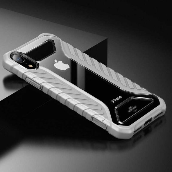 Baseus Michelin Case Apple iPhone XR 6.1 Kılıf-Gri