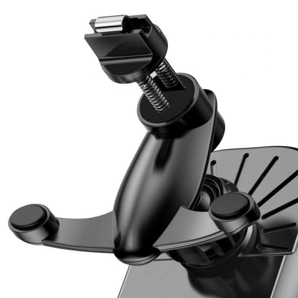 Baseus Smart Vehicle Bracket Wireless Charge Kablosuz Şarj Cihazı - 5
