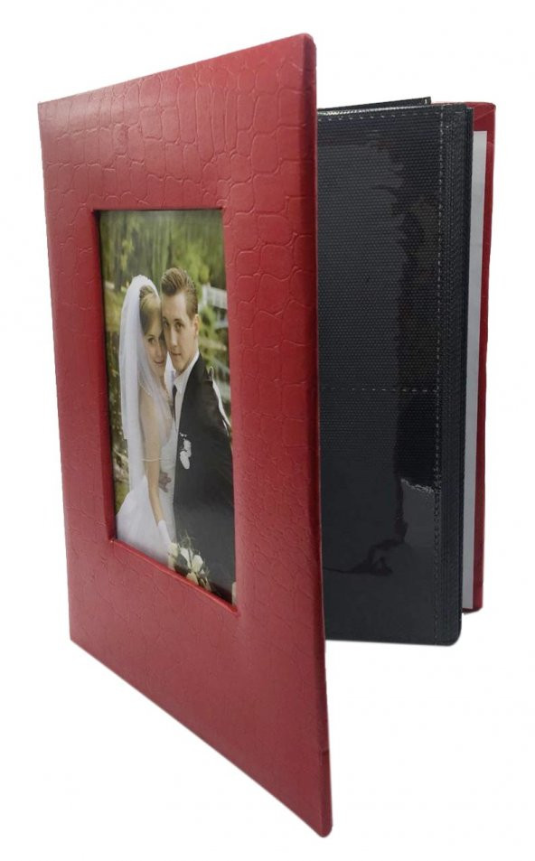 5x7 (13X18) 100lik Fotoğraf Albümü KIRMIZI - 3